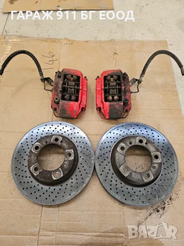 Комплект Brembo Спирачни апарати - предни + задни + дискове, снимка 2 - Части - 56203202