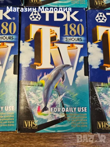Видеокасети VHS TDK 180 мин. – Отлично състояние!, снимка 3 - Плейъри, домашно кино, прожектори - 55830473