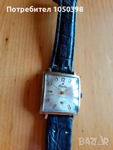 Военен Позлатен ARETTA Lorsa Ultra-thin Art Deco SWISS-Швейцарски механичен