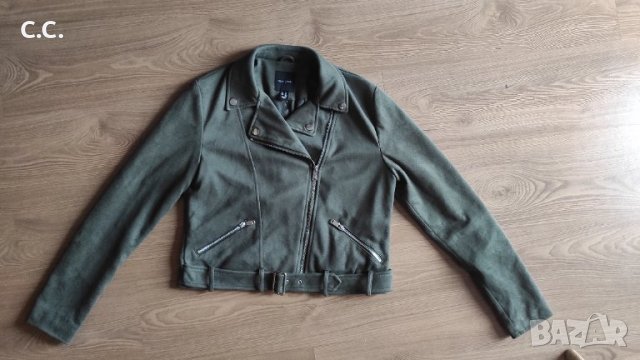 Зелено бейкър пролетно яке, цена 20 лв
