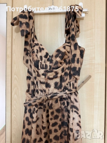 Уникална рокля 100% лен ZIMMERMANN