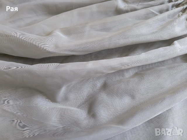 Тънко перде / завеса два броя , снимка 7 - Пердета и завеси - 51027068