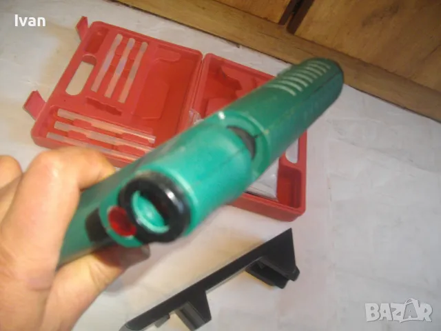 НОВ MEISTER ОРИГИНАЛЕН НЕМСКИ ПИСТОЛЕТ ТОПЛО ЗАЛЕПЯНЕ ЛЕПЕНЕ ФИКСИРАНЕ ПРЪЧКИ СИЛИКОН ПЪЛЕН КОМПЛЕКТ, снимка 15 - Други инструменти - 49048122