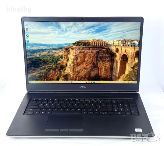 Лаптоп Dell Precision 7750 17.3" FHD i7-10875H 32RAM 512GB RTX 4000, снимка 3 - Лаптопи за работа - 53367752