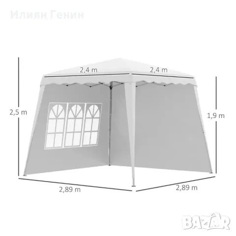 Сгъваема шатра, снимка 7 - Градински мебели, декорация  - 49456303