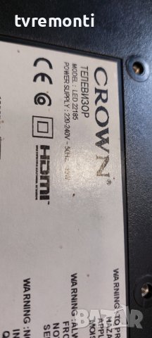 Основна платка -,17MB82-2  for CROWN LED22185 дисплей M215HGE-L21 rev.c2, снимка 5 - Части и Платки - 41038130