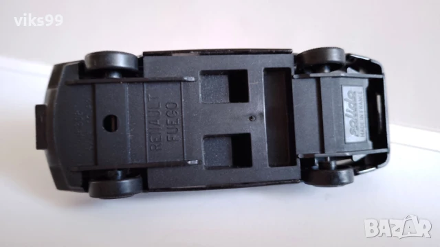 RENAULT FUEGO PIRELLI Solido Made in France 1:43, снимка 8 - Колекции - 51430599