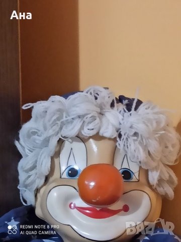 Голям порцелан клоун , снимка 2 - Други ценни предмети - 39363428