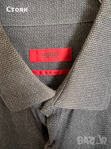 Мъжки ризи Hugo Boss - оригинал, снимка 2 - Ризи - 40980515