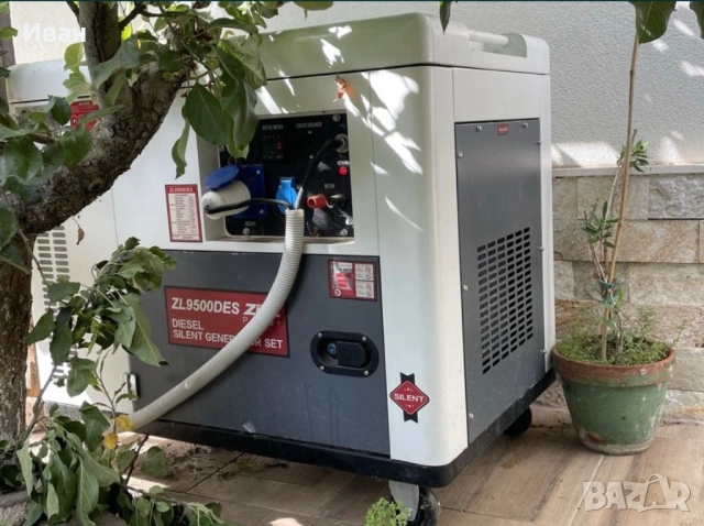 Дизелов трифазен генератор Ziel KM9500DES 7kW / 7.5kW