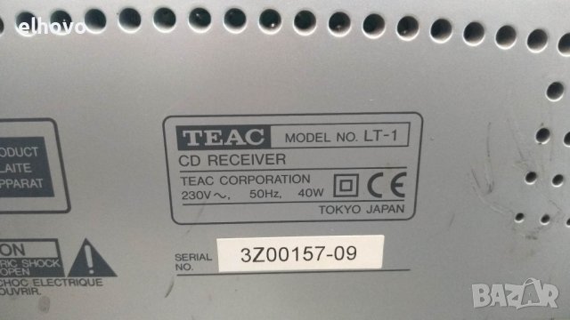 CD reciever TEAC LT-1, снимка 10 - Ресийвъри, усилватели, смесителни пултове - 39333323