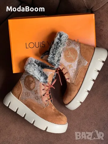 Louis Vuitton дамски зимни боти , снимка 9 - Дамски боти - 48251178