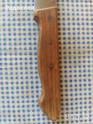 стар готварски нож Велико Търново , снимка 4 - Прибори за хранене, готвене и сервиране - 53833869