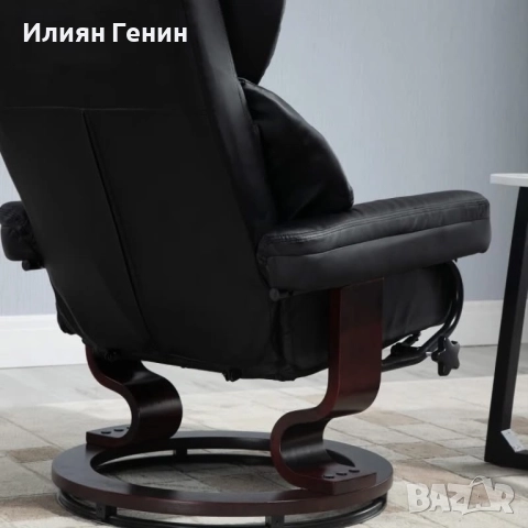 Релаксиращ фотьойл с табуретка, снимка 2 - Столове - 52572270