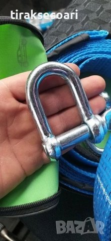 5Т 4 Метра Офроуд колан за теглене, колан за теглене офроуд джипове, снимка 4 - Аксесоари и консумативи - 39191064