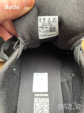 Мъжки кожени кецове Puma Smash 3.0 Leather Размер 41, снимка 5 - Маратонки - 53482603