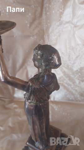 Бронзова статуя от 19-ти век, снимка 6 - Антикварни и старинни предмети - 39158608