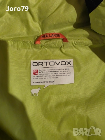 ORTOVOX SWISSWOOL PIZ BOE Мъжко Яке С Качулка Туризъм Ежедневно Раз.L, снимка 8 - Якета - 52865049