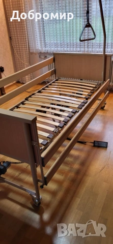 Немско болнично легло с нов матрак и два бастуна с ферче, снимка 7 - Други - 50121347