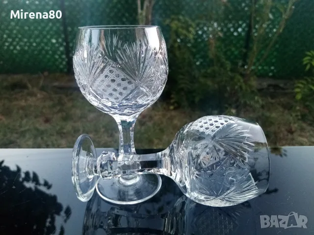 Кристален сервиз за ракия, снимка 7 - Сервизи - 56340152