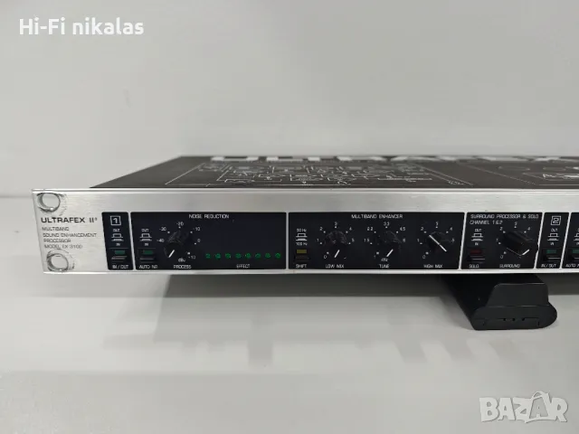 звуков подобрител аудио процесор  BEHRINGER ULTRAFEX II EX 3100, снимка 2 - Ресийвъри, усилватели, смесителни пултове - 48401731
