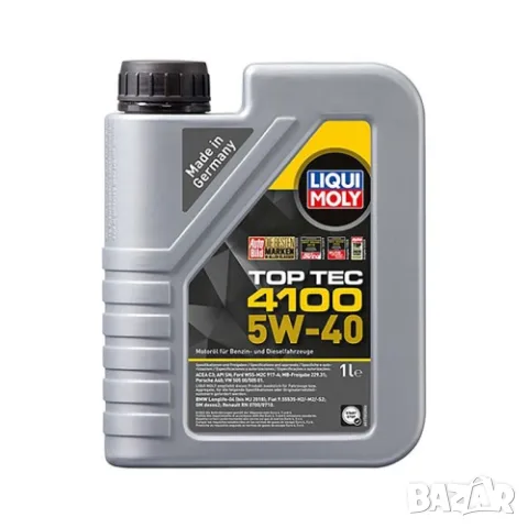 Синтетично моторно масло TOP TEC 4100 5W-40 - 1л Liqui Moly