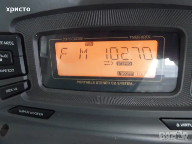 радиокасетофон с диск Panasonic RX-ED77, снимка 7 - Радиокасетофони, транзистори - 50007330