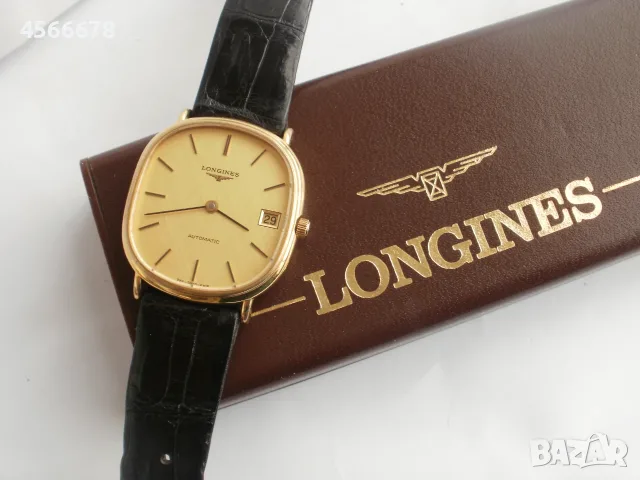 Longines swiss автоматичен на С.Караджов мъжки швейцарски ръчен часовник лонжин 