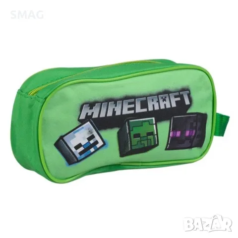 Несесер цилиндър minecraft ученически несесер за училище_1243534