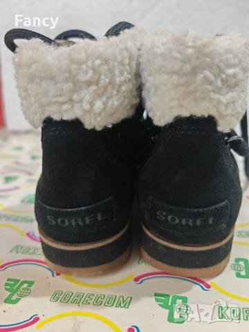 Топли дамски боти Sorel 37,5 номер, снимка 4 - Дамски боти - 53230244