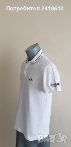 Lacoste Pique Cotton Regular Fit Mens Size 3 - S ОРИГИНАЛ! Мъжка тениска!, снимка 9 - Тениски - 41747710