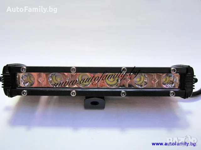 ДИОДЕН ПРОЖЕКТОР 18W - 6 ДИОДА 12V/24V, снимка 1