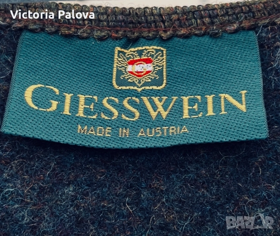 Елегантен vintage елек GIESSWEIN - австрийски лукс, снимка 7 - Елеци - 52429223