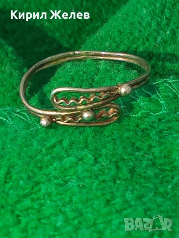 СРЕБЪРЕН МНОГО ВИСОКА ПРОБА ПРЪСТЕН РЪЧНА МАЙСТОРСКА РАБОТА ФИЛИГРАН 74061, снимка 7 - Антикварни и старинни предмети - 30395615