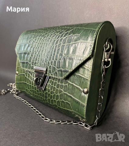 Чанта от естествена кожа и естествен хастар , снимка 2 - Чанти - 44929179