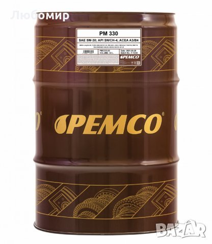 Двигателно масло PEMCO iDRIVE 5W30, 60л 