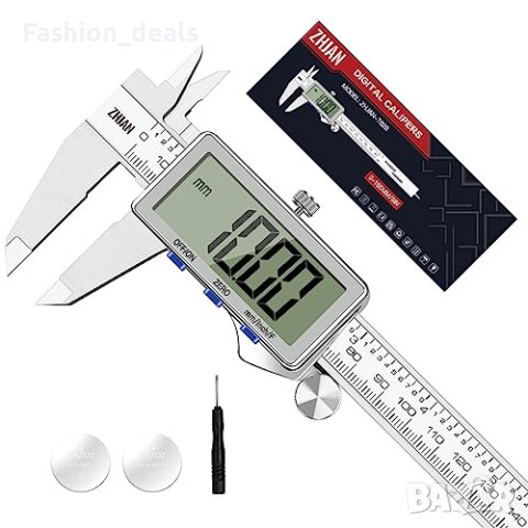 Нов Професионален Цифров Електронен дебеломер 0-150мм, 0-6инча Майстор 