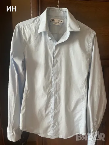 Мъжка риза в светлосиньо, снимка 2 - Ризи - 47448547