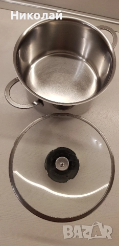 4 тенджери Cr-Ni стомана, снимка 13 - Съдове за готвене - 52517312