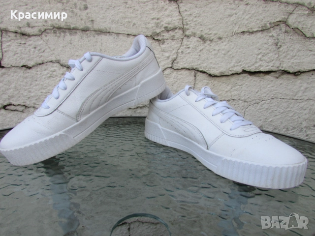 Дамски кецове Puma Carina L, снимка 8 - Кецове - 51883698