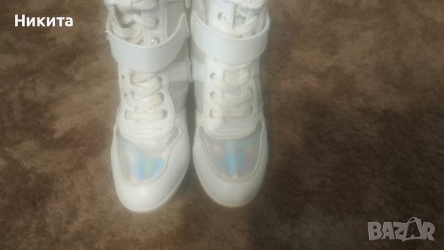 Graceland-кожени боти с платформа 35-36 номер, снимка 6 - Детски боти и ботуши - 42539802