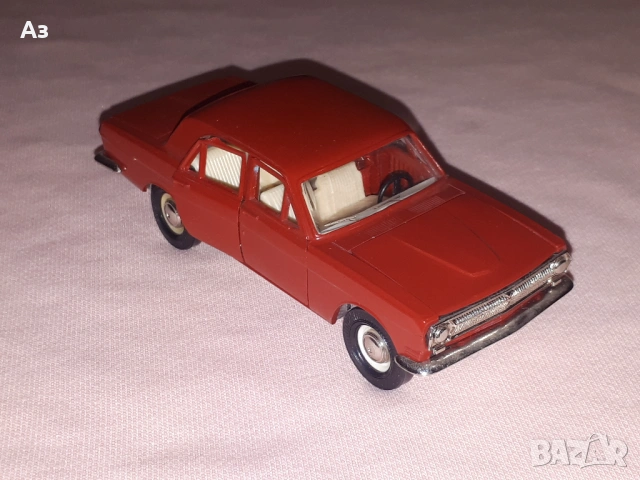 Руски модел Волга ГАЗ 24 - A14 1:43 Сделано в СССР USSR , снимка 7 - Колекции - 53657858