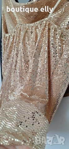 потник с пайети, снимка 4 - Корсети, бюстиета, топове - 52637736