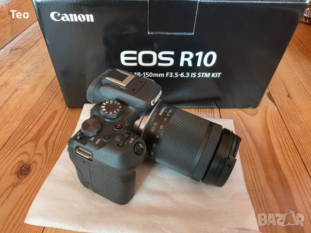 Фотоапарат Canon EOS R10 + обектив Canon RF-S 18-150mm, снимка 3 - Фотоапарати - 56010860