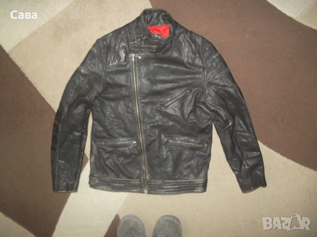 Кожено яке ASOS  мъжко,Л