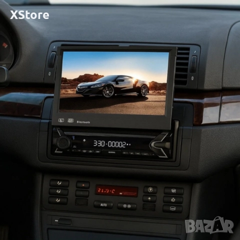 HD мултимедиен плейър 7" с тъчскрийн, MirrorLink и Wi-Fi Android 15 MOSFET 50Wx4, снимка 2 - Аксесоари и консумативи - 52446271