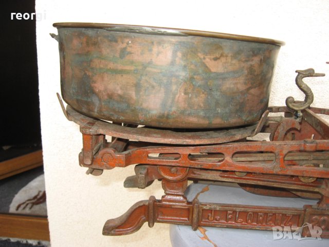      Антична настолна везна- Джоузеф--Флоренц--1800г.-Австрия, снимка 3 - Антикварни и старинни предмети - 41812467