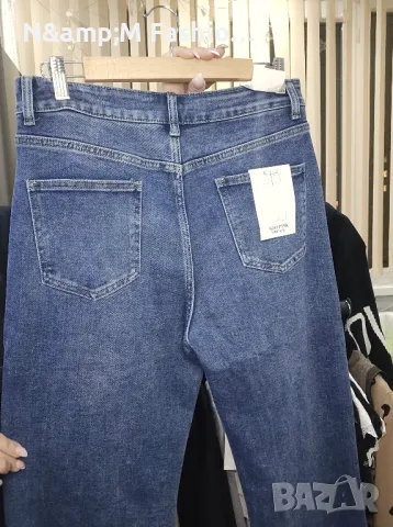 Дънки с перли, снимка 4 - Дънки - 48596155