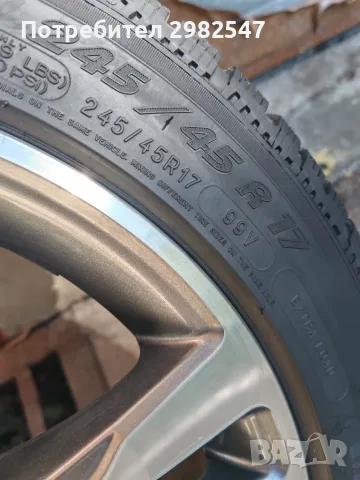 17" Джанти с гуми за Мерцедес W212, снимка 8 - Гуми и джанти - 55961697
