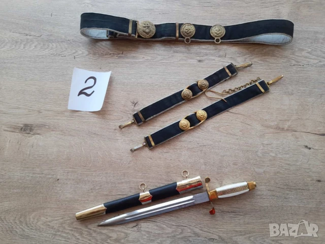 Кортик на Военноморския флот 2 обр.1951г., снимка 4 - Колекции - 48628531